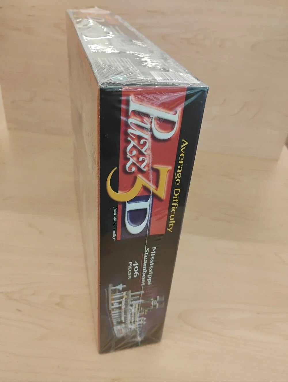 🆕 Puzz3D Mississippi Steamboat Hasbro 406 Piece Vintage Puzzle FactorySealed